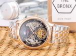 Replica Patek Philippe geneve Skeleton Watch Two Tone Rose Gold